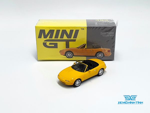 Xe Mô Hình Eunos Roadster Sunburst Yellow RHD 1:64 Mini GT ( Vàng )