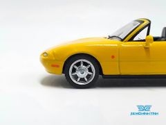 Xe Mô Hình Eunos Roadster Sunburst Yellow RHD 1:64 Mini GT (Vàng)