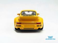 Xe Mô Hình RUF CTR Anniversary Blossom Yellow LHD 1:64 Mini GT (Vàng )