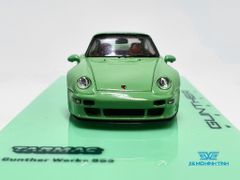 Xe Mô Hình Porsche Gunther Werks 993 Green 1:64 Tarmac Works ( Xanh Bạc Hà )