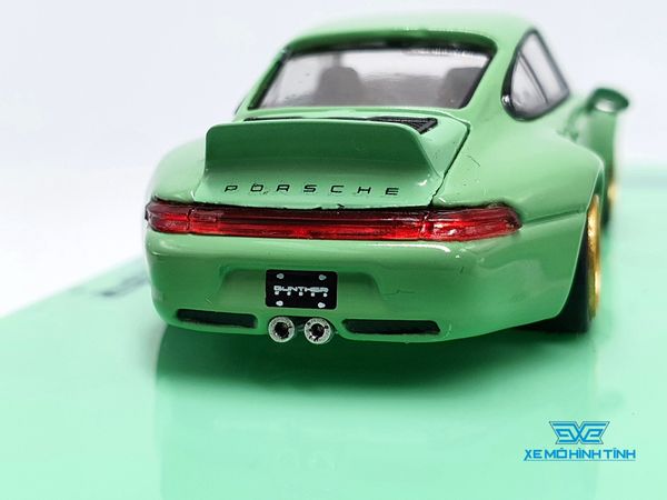 Xe Mô Hình Porsche Gunther Werks 993 Green 1:64 Tarmac Works ( Xanh Min )