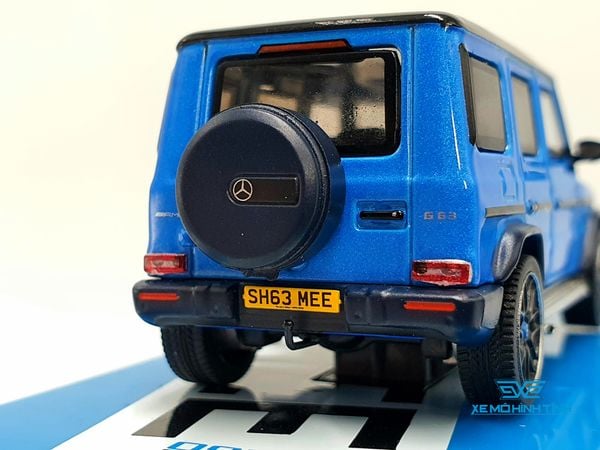 Xe Mô Hình Mercedes-AMG G 63 SHMEE150 1:64 Tarmac Works (Xanh)