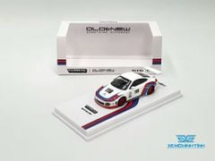 Xe Mô Hình Porsche Old & New 997 White 1:64 Tarmac Works (Trắng)