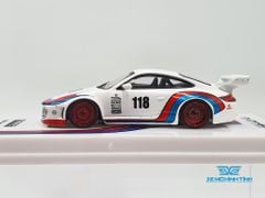 Xe Mô Hình Porsche Old & New 997 White 1:64 Tarmac Works (Trắng)