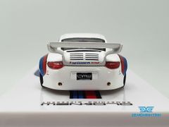 Xe Mô Hình Porsche Old & New 997 White 1:64 Tarmac Works (Trắng)