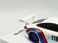 Xe Mô Hình Porsche Old & New 997 White 1:64 Tarmac Works (Trắng)