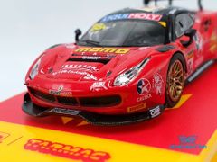 Xe Mô Hình Ferrari 488 GT3 Bathurst 12h 2017 Lowndes, Whincup, Vilander 1:64 Tarmac Works (Đỏ)