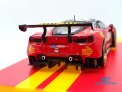 Xe Mô Hình Ferrari 488 GT3 Bathurst 12h 2017 Lowndes, Whincup, Vilander 1:64 Tarmac Works (Đỏ)