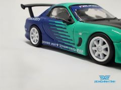 Xe Mô Hình Falken Rx-7 FD3 1:64 Tarmac Works ( Xanh Dương )