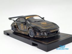 Xe Mô Hình Porsche Old & New 997 Black 1:64 Tarmac Works (Đen)