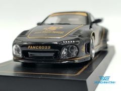 Xe Mô Hình Porsche Old & New 997 Black 1:64 Tarmac Works (Đen)