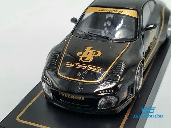 Xe Mô Hình Porsche Old & New 997 Black 1:64 Tarmac Works (Đen)