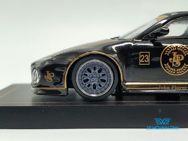 Xe Mô Hình Porsche Old & New 997 Black 1:64 Tarmac Works (Đen)