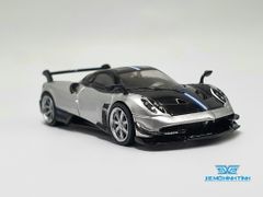 Xe Mô Hình Pagani Huayra BC Grigio Mercurio 1:64 Tarmac Works (Bạc)