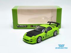 Xe Mô Hình Vertex Rx-7 FD3S Light Green 1:64 Tarmac Works ( Xanh Lá )