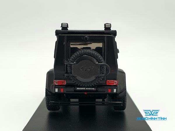 Xe Mô Hình Brabus 550 Adventure Mercedes-Benz G-Class 4x4 - 2017 1:64 Almost Real (Đen)