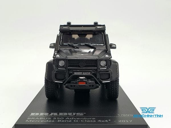 Xe Mô Hình Brabus 550 Adventure Mercedes-Benz G-Class 4x4 - 2017 1:64 Almost Real (Đen)