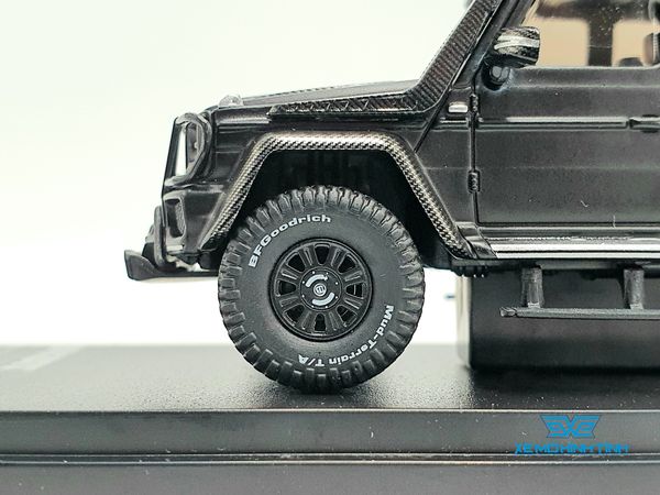 Xe Mô Hình Brabus 550 Adventure Mercedes-Benz G-Class 4x4 - 2017 1:64 Almost Real (Đen)