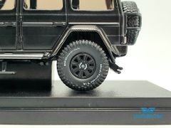 Xe Mô Hình Brabus 550 Adventure Mercedes-Benz G-Class 4x4 - 2017 1:64 Almost Real (Đen)