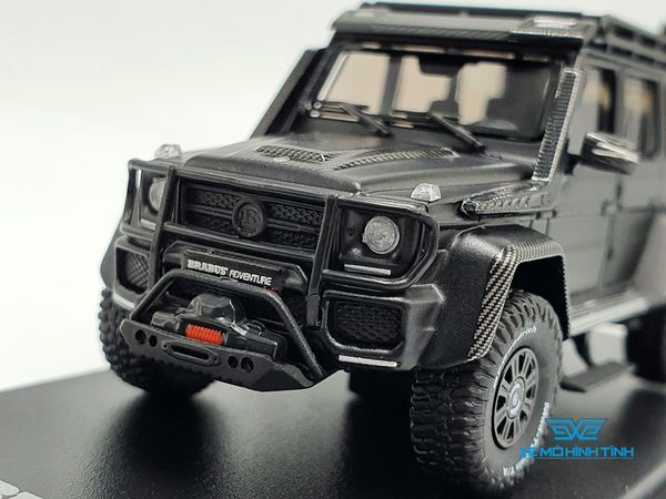 Xe Mô Hình Brabus 550 Adventure Mercedes-Benz G-Class 4x4 - 2017 1:64 Almost Real (Đen)