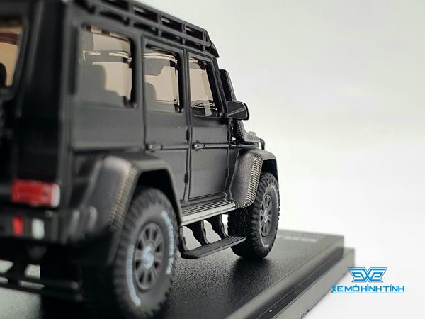 Xe Mô Hình Brabus 550 Adventure Mercedes-Benz G-Class 4x4 - 2017 1:64 Almost Real (Đen)