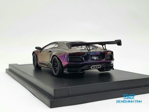 Xe Mô Hình Lamborghini Aventador LB*Performance 1:64 JEC ( Tím Biến Màu )