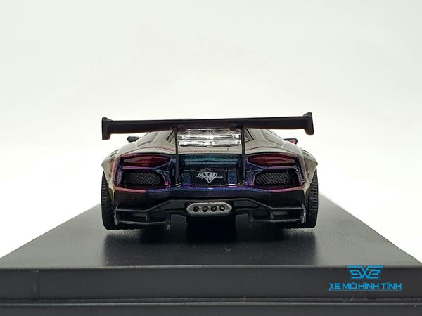 Xe Mô Hình Lamborghini Aventador LB*Performance 1:64 JEC ( Tím Biến Màu )