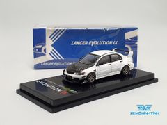 Xe Mô Hình Mitsubishi Lancer Evolution IX 1:64 EV64 ( Trắng )