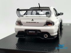 Xe Mô Hình Mitsubishi Lancer Evolution IX 1:64 EV64 ( Trắng )