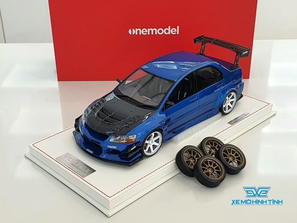 Xe Mô Hình Mitsubishi Voltex 1:18 One Model (Xanh)