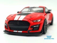 Xe Mô Hình Ford Shelby GT500 SE Widebody Ford Race Red LHD 1:64 MiniGT (Đỏ)