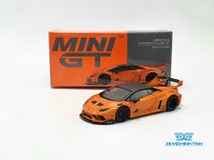 Xe Mô Hình Lamborghini Huracan GT LB*Works Arancio Borealis LHD 1:64 MiniGT (Cam)