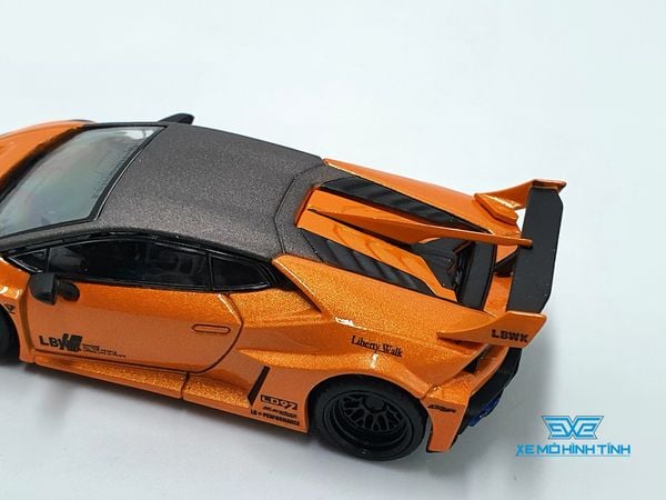 Xe Mô Hình Lamborghini Huracan GT LB*Works Arancio Borealis LHD 1:64 MiniGT (Cam)