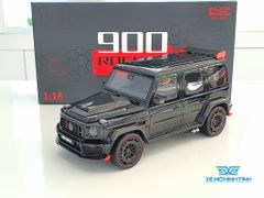 Xe Mô Hình Mercedes-Benz G63 Brabus G900 Rocket Black 1:18 GTSpirit (Đen)