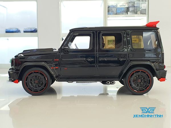 Xe Mô Hình Mercedes-Benz G63 Brabus G900 Rocket Black 1:18 GTSpirit (Đen)