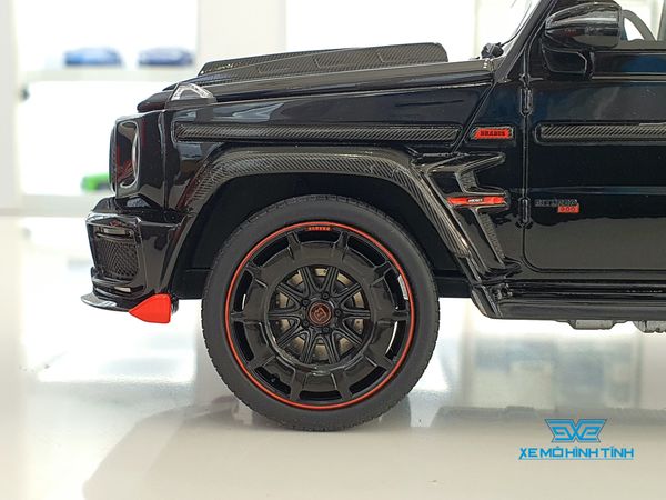 Xe Mô Hình Mercedes-Benz G63 Brabus G900 Rocket Black 1:18 GTSpirit (Đen)