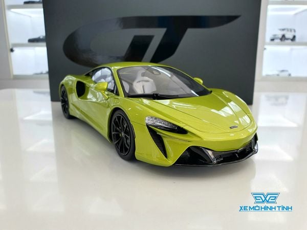 Xe Mô Hình McLaren Artura Green 1:18 GTSpirit ( Xanh Chuối )