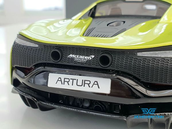 Xe Mô Hình McLaren Artura Green 1:18 GTSpirit ( Xanh Chuối )