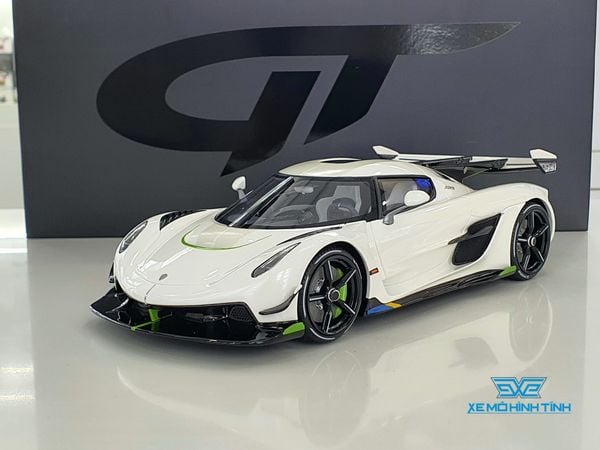 Xe Mô Hình Koenigsegg Jesko 1:18 GTSpirit ( Trắng )