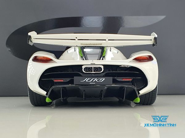 Xe Mô Hình Koenigsegg Jesko 1:18 GTSpirit ( Trắng )