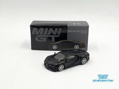 Xe Mô Hình Bugatti Chiron Super Sport 300+ Matte Black LHD 1:64 MiniGT( Đen )