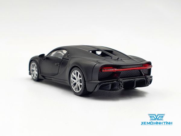 Xe Mô Hình Bugatti Chiron Super Sport 300+ Matte Black LHD 1:64 MiniGT( Đen )