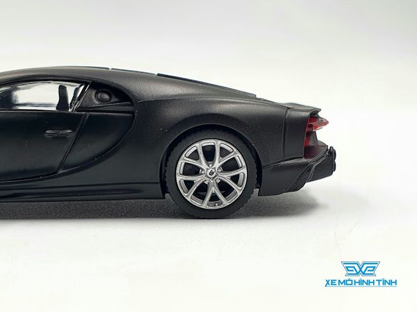 Xe Mô Hình Bugatti Chiron Super Sport 300+ Matte Black LHD 1:64 MiniGT( Đen )
