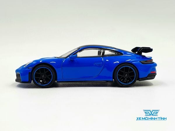 Xe Mô Hình Porsche 911 (992) GT3 Shark Blue LHD 1:64 MiniGT ( Xanh )