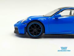 Xe Mô Hình Porsche 911 (992) GT3 Shark Blue LHD 1:64 MiniGT ( Xanh )