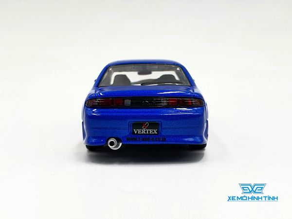 Xe Mô Hình Vertex Silvia S14 1:64 Tarmac Works ( Xanh )