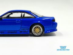 Xe Mô Hình Vertex Silvia S14 1:64 Tarmac Works ( Xanh )