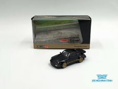 Xe Mô Hình Porsche 911 Turbo 1:64 Schuco ( Đen )