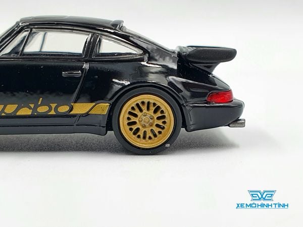 Xe Mô Hình Porsche 911 Turbo 1:64 Schuco ( Đen )