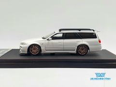 Xe Mô Hình Nissan Stagea R34 1:64 Street Weapon ( Trắng )